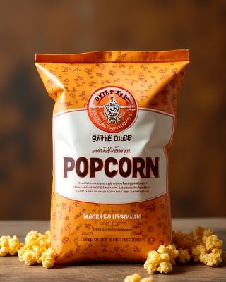 Maple Glaze individual popcorn bag